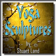 Yoga sculptures by Stuart Land
