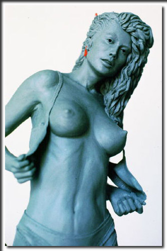 sculpture, figure sculpture, fine art, women, figurines, nudes, bronze, resin