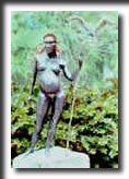 Pregnant, metal sculpture, steel, welded sculpture, fine art sculpture, sculpture, women, nudes, figurines