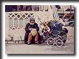 baby carraige, homeless, street person, vagaobond, bum, travel photography, photography, art prints, posters, post cards